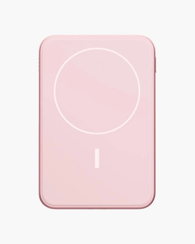FRESH N REBEL - Magnet Wireless Powerbank 5000 mAh - Pastel Pink_03.webp