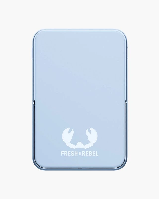FRESH N REBEL - Magnet Wireless Powerbank 5000 mAh - Vivid Blue_02.webp