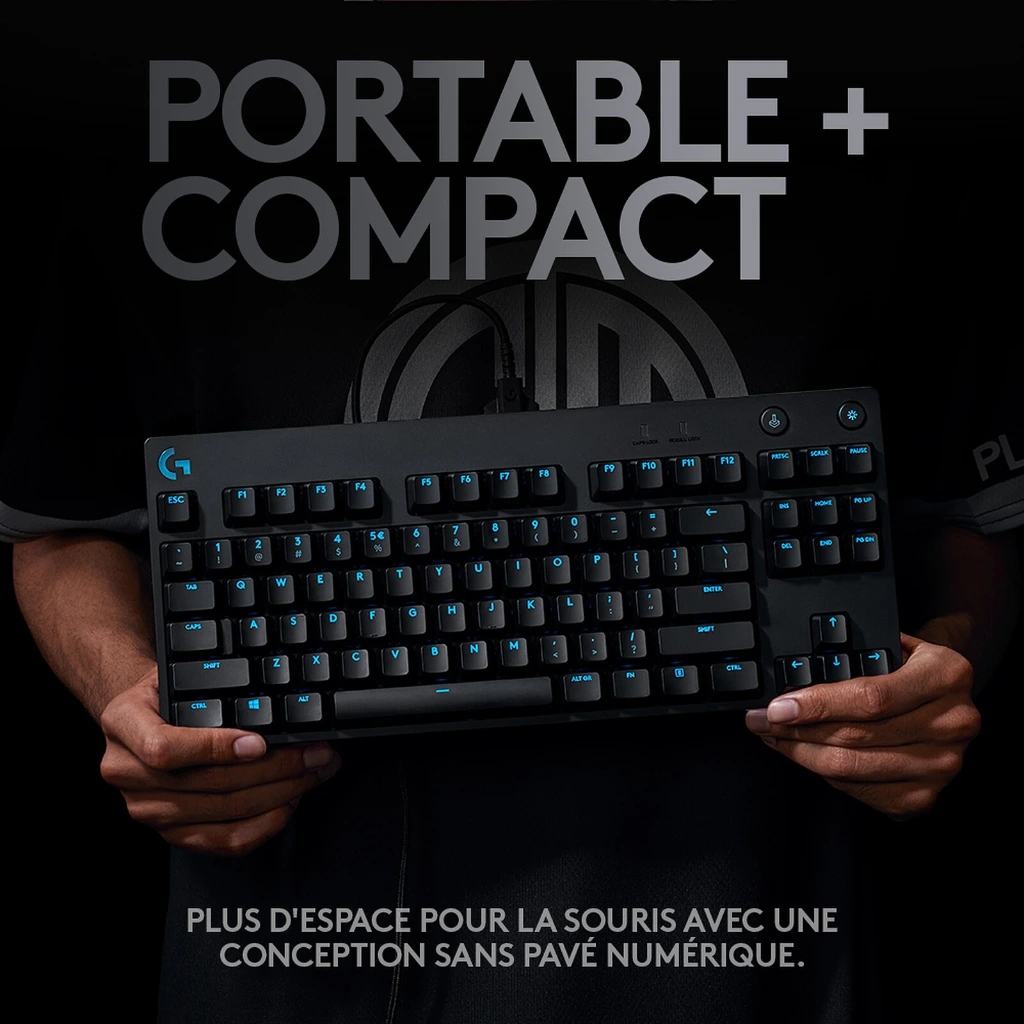Logitech Clavier de jeu mécanique G Pro TKL4.webp