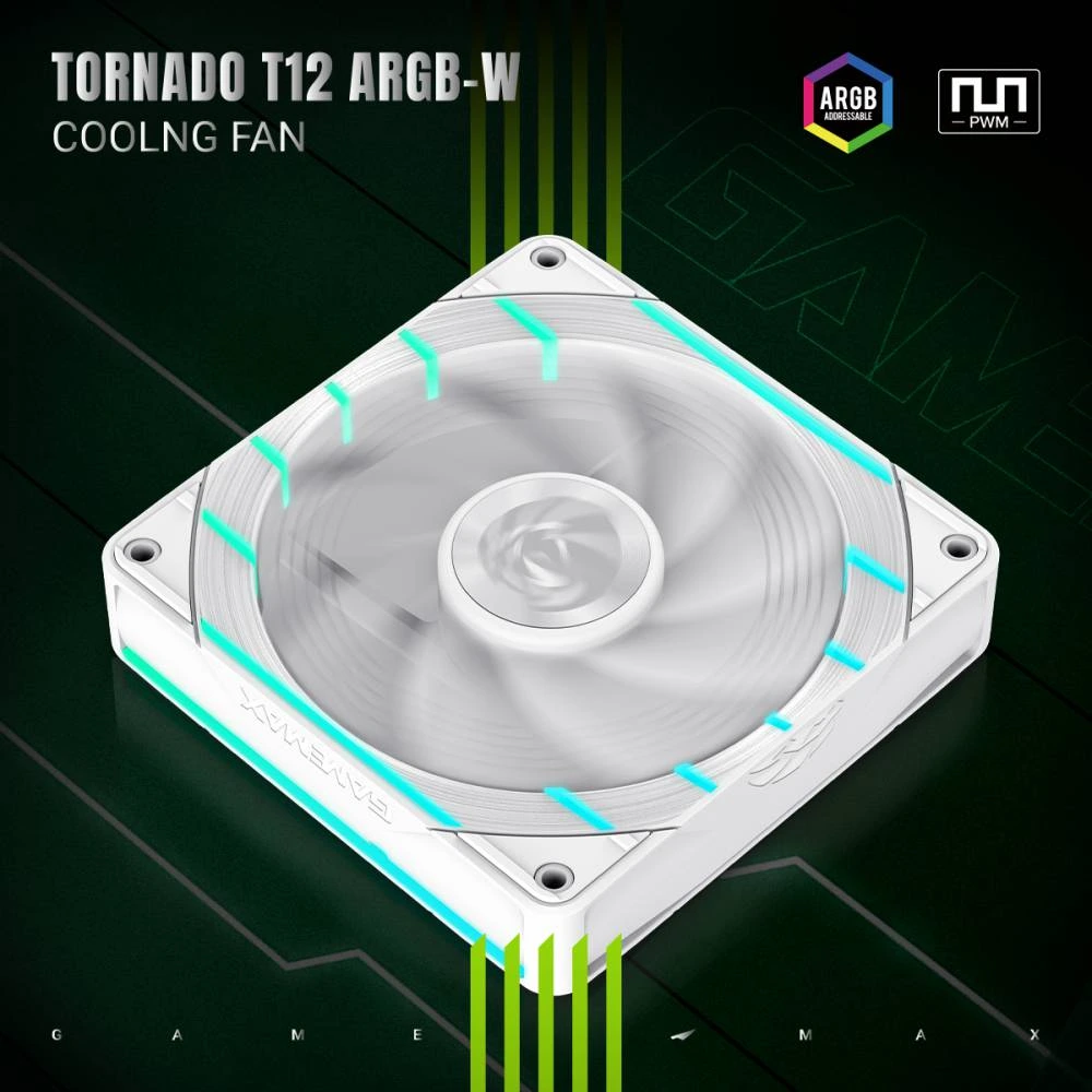 GAMEMAX TORNADO T12 ARGB-RW 120mm +PWM BLANC2.webp