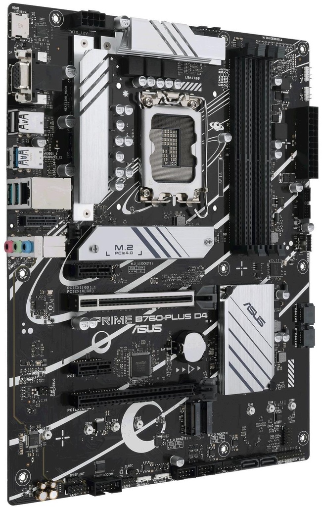 CM ASUS PRIME B760-PLUS D4 (s1700) 4DDR4 M.2/SATA VGA/HDMI/DP 2.5GbE 