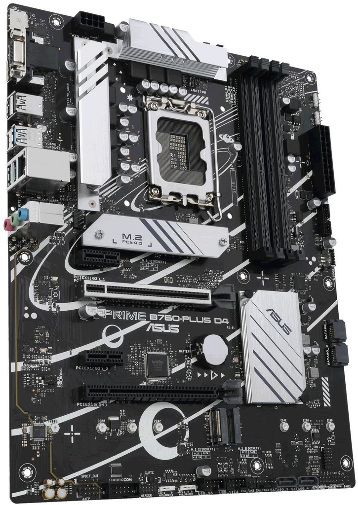 CM ASUS PRIME B760-PLUS D4 (s1700) 4DDR4 M.2/SATA VGA/HDMI/DP 2.5GbE 