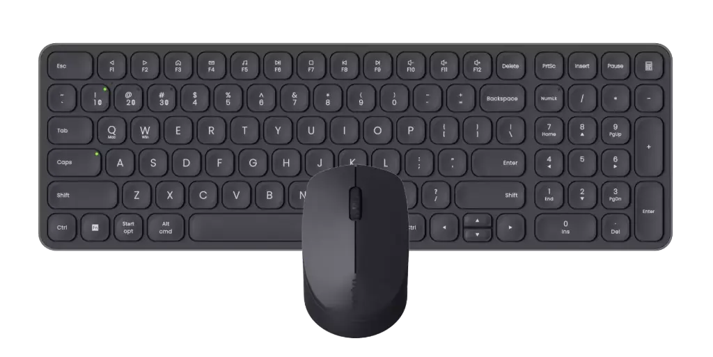 RAPOO CLAVIER 9310M Ultra-slim Multi-mode Desktop Combo Set Numpad- N