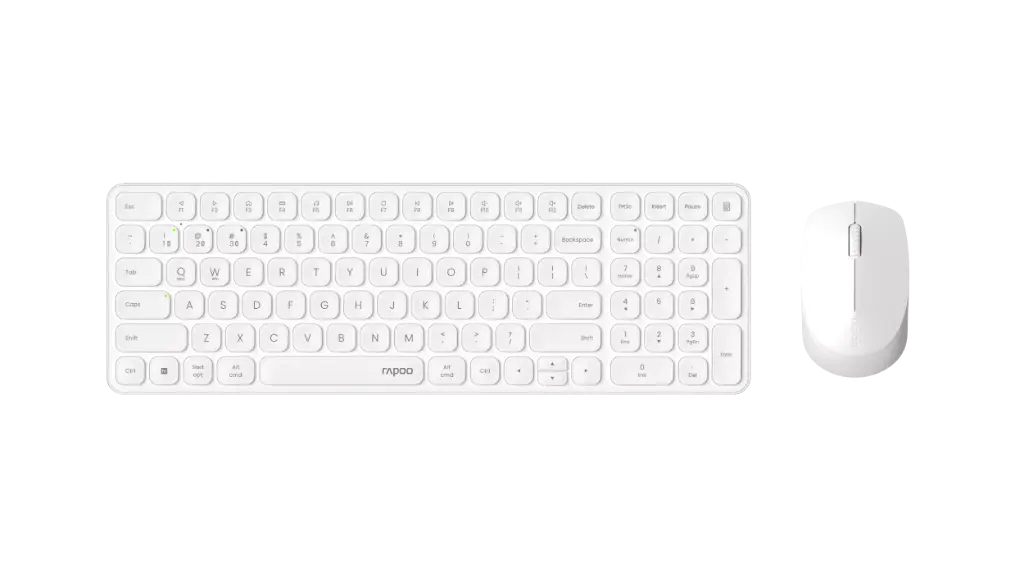 [RAPOO_CLA_13274] RAPOO CLAVIER 9310M Ultra-slim Multi-mode Desktop Combo Set Numpad W