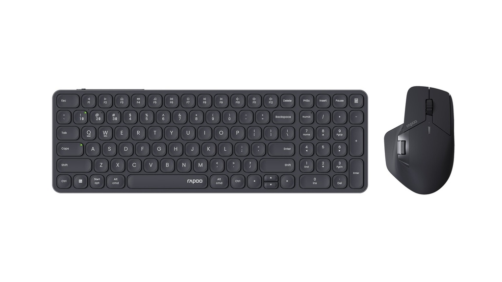 RAPOO CLAVIER 9760M Multimode Wireless Ultra-slim Combo Set -D GREY