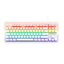 THE G-LAB KEYZ-MERCURY-W CLAVIER GAMING Mécanique TKL Blanc