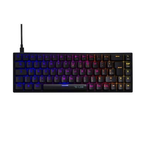 THE G-LAB KEYZ TITAN Clavier GAMING Mécanique RGB 65% Filaire * Noir