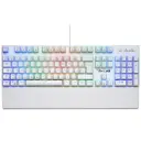 THE G-LAB KEYZ-RUBI Clavier GAMING Méca. RGB Red Sw Repose poig Blanc