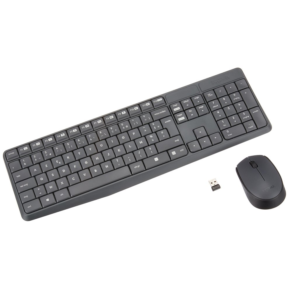 CLAVIER & SOURIS LOGITECH MK235 NOIR