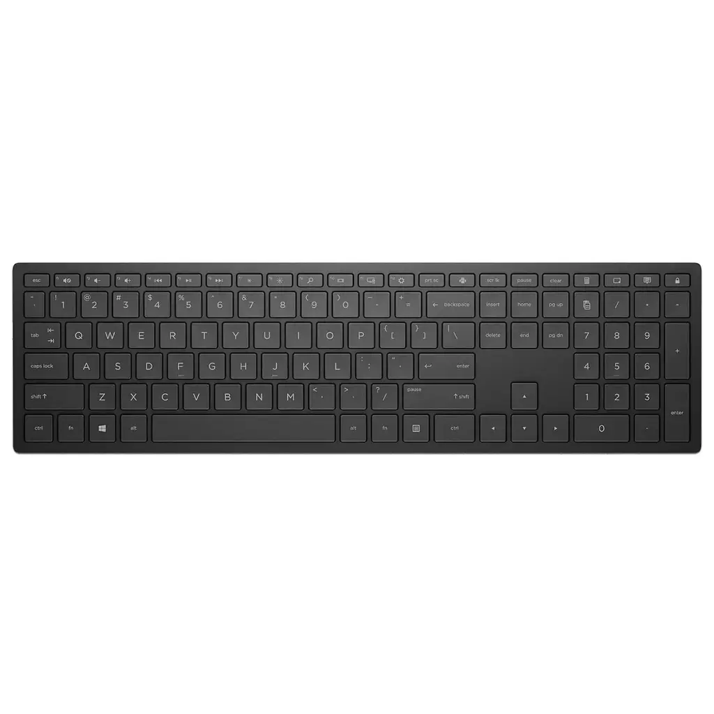CLAVIER HP Pavilion Wireless KBD 600 slim design s/fil USB * Noir