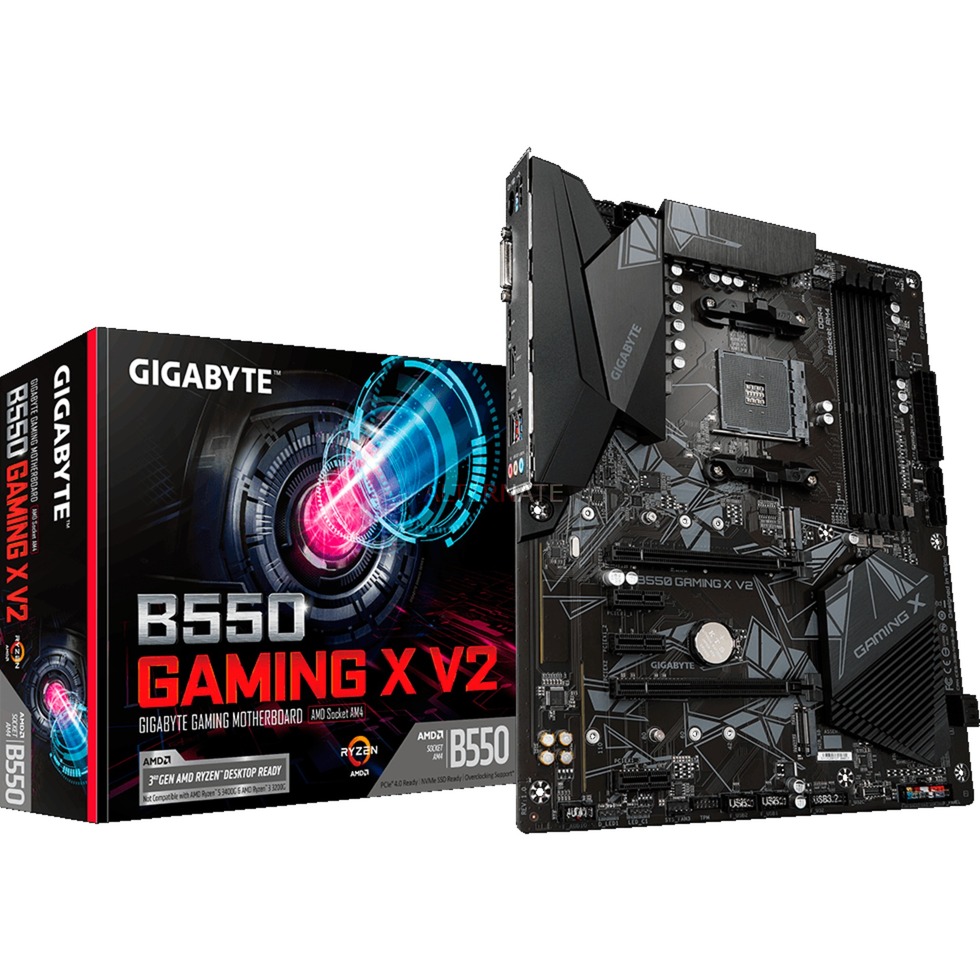 [CMB550_G] CM GIGABYTE B550 GAMING X V2 (sAM4) DDR4 4733MHZ PCIE/HDMI/DVI/ATX