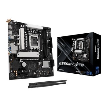 [CM_ASRO_B860M_X] CM ASROCK B860M-X WiFi (Intel LGA 1851) Micro ATX * 90-MXBRY-A0UAYZ