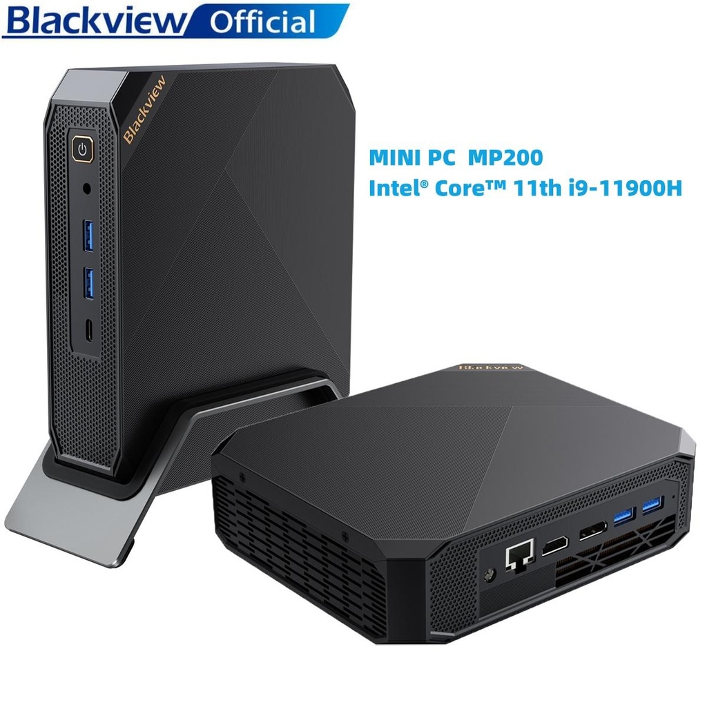 [PCBVMP200-512] PC Mini Blackview MP200 - Intel i9 - 16Go RAM - 512Go SSD NVMe - WiFi 6