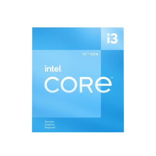 INTEL Core i3-13100F s1700 4 Cores (3.4A4.5Ghz)12Mo RAPTOR LAKE