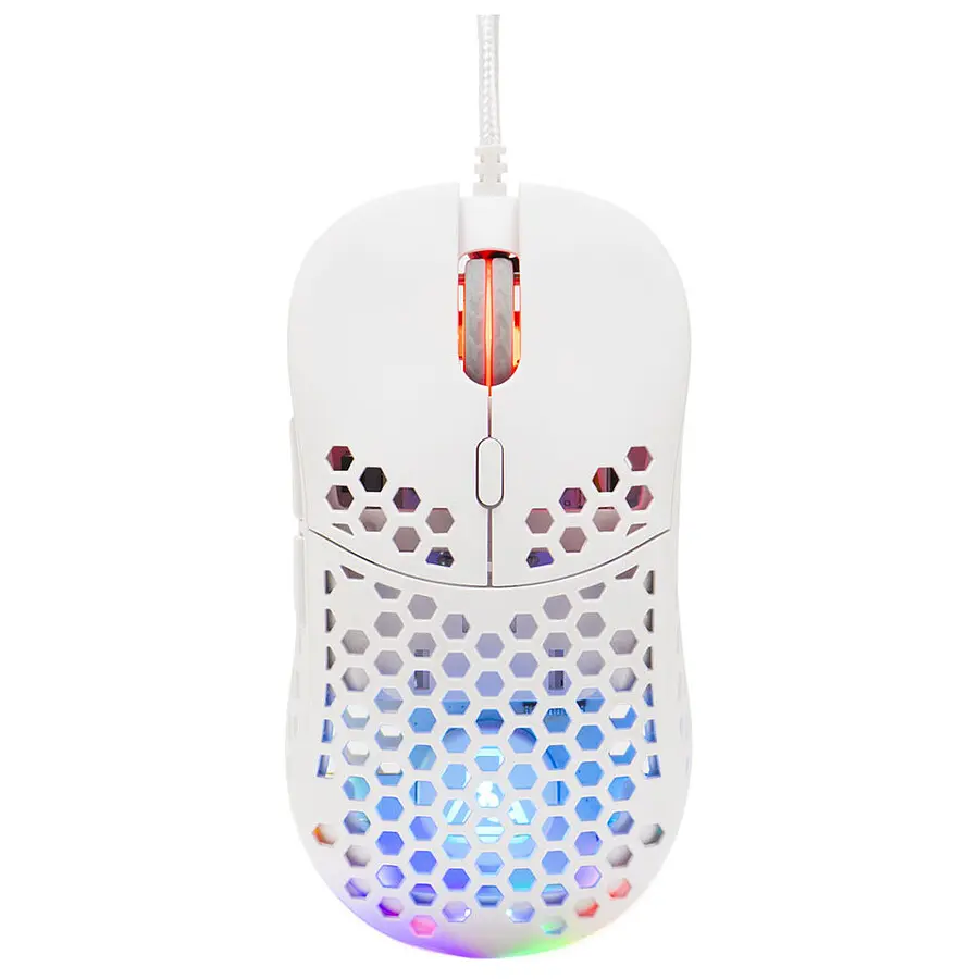 [BS_KULT_OXYGEN_W] THE G-LAB KEYZ OXYGEN SOURIS GAMING Filaire RGB 6 Boutons-Blanc