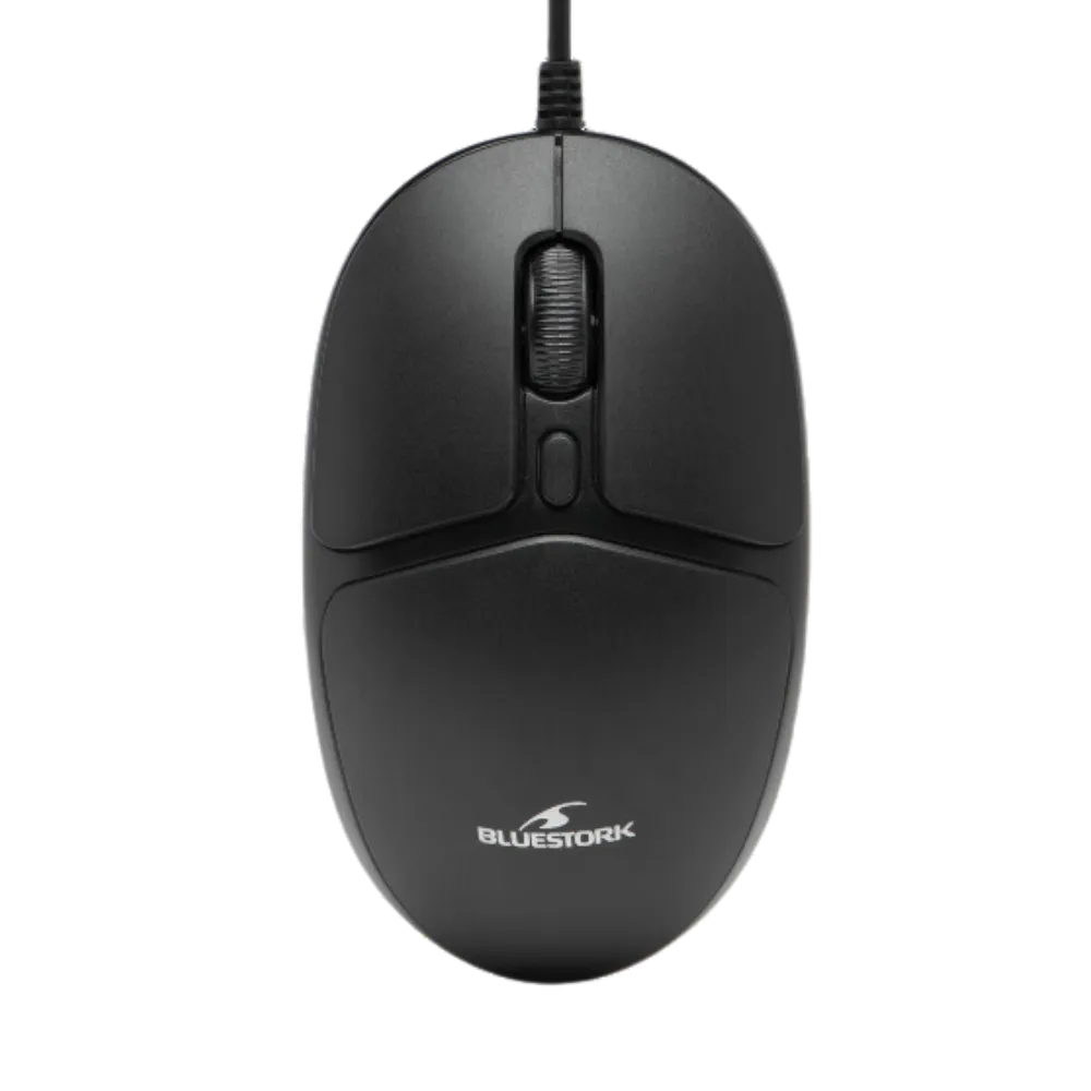 [BS_M_W_OFF20] BLUESTORK M-W-OFF20 * SOURIS OPTIQUE 1000dpi filaire USB * NOIRE