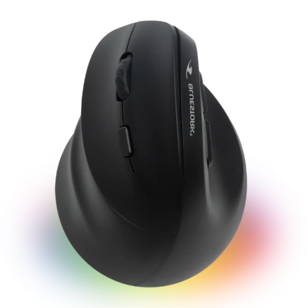 BLUESTORK M-WL-ERGO-LUMI Souris Ergonomique recharg. s/fil GAUCHER