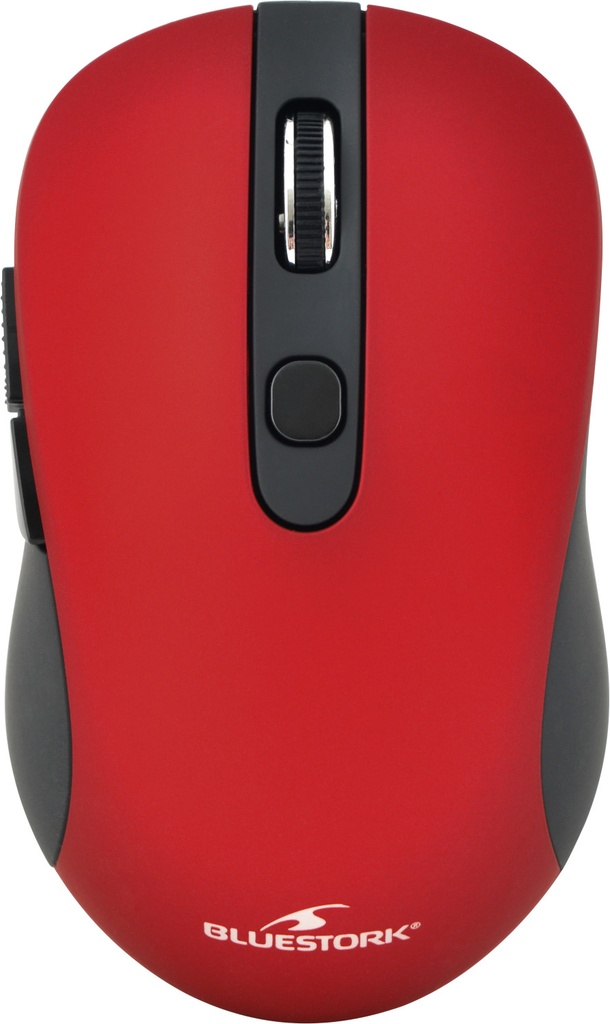 [BS_M_WL_OFF60_RED] BLUESTORK M-WL-OFFICE60 * SOURIS 2.4Ghz 6 BOUTONS s/fil * MRouge