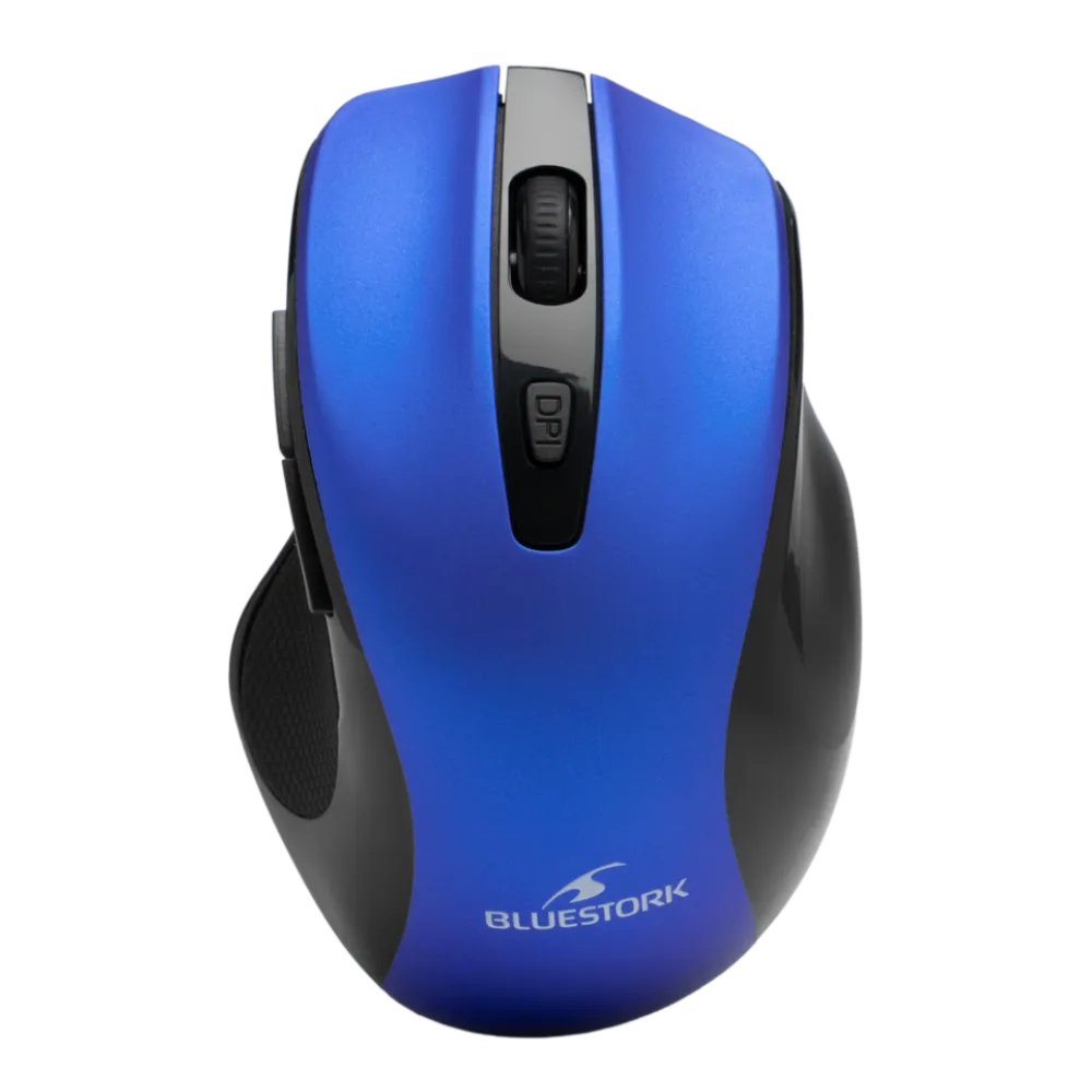 BLUESTORK M-WL-OFFICE75 Souris 6b. s/fil Dual Bluetooth+USB * Bleu