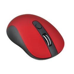 [BS_M-WL-OFF80-RED] BLUESTORK M-WL-OFF80-RED * SOURIS 2.4Ghz 6 BOUTONS s/fil * Rouge