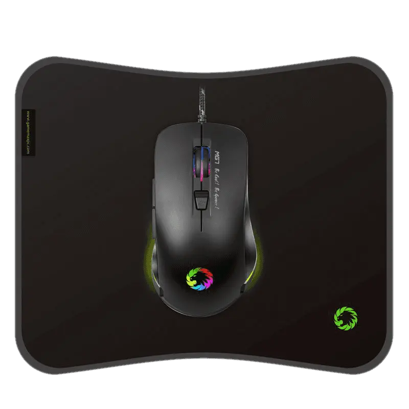 SOURIS GameMAX MG7 Souris Gaming 1600dpi USB +Tapis
