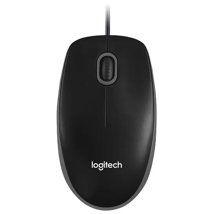SOURIS LOGITECH B100 Optique fil (OEM) USB 910-003357 * NOIRE