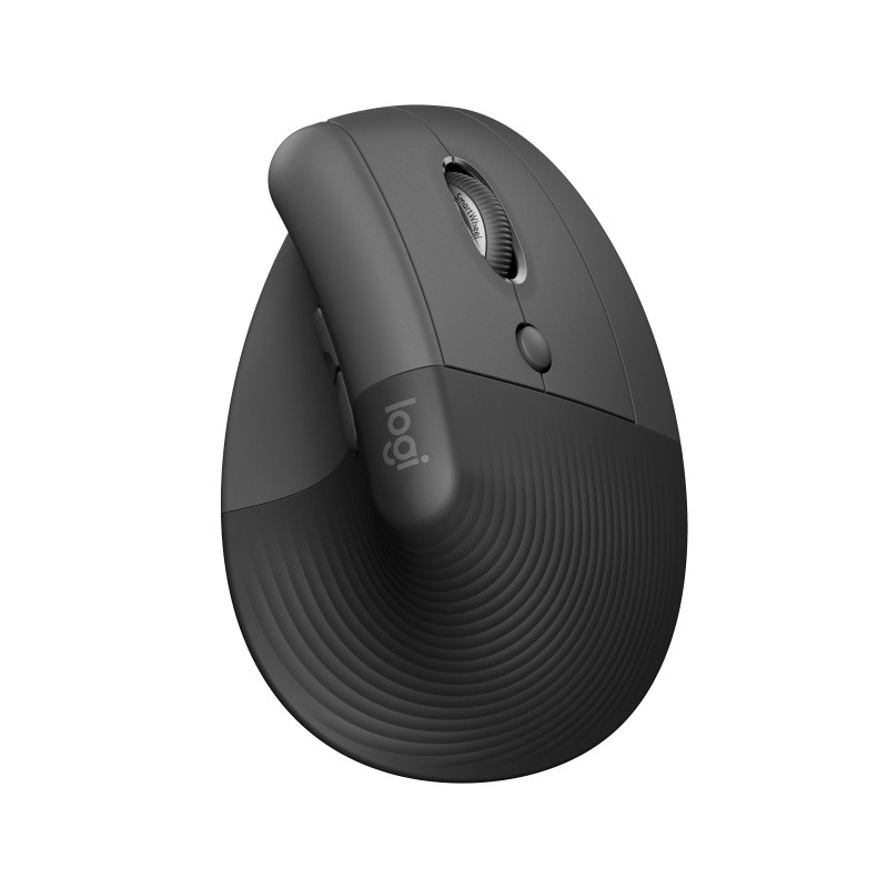 SOURIS LOGITECH LIFT Vertical Ergo s/fil+BTO Droitier Noir 910-006494