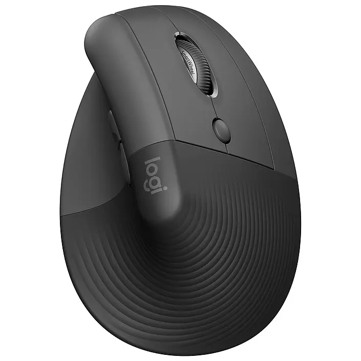 SOURIS LOGITECH LIFT Vertical Ergo s/fil+BTO Droitier Gris 910-006473