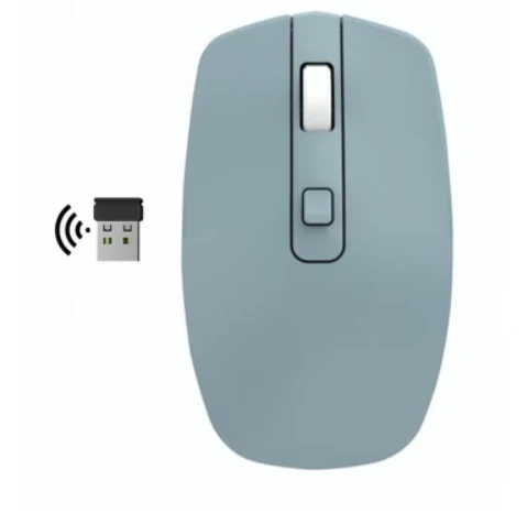 [VOL_VK_20196_BL] VOLKANO VK-20196-WT GRANITE Series SOURIS s/fil RECHARGEABLE * Bleu