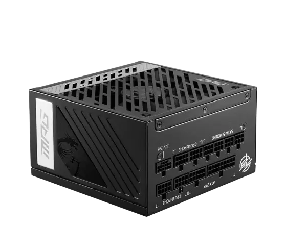 ALIMENTATION MSI ATX1000W-80+GOLD FM -MAG A1000GS PCIE5 NOIR