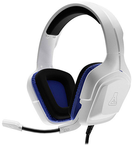THE G-LAB KORP COBALT Casque GAMING +Micro X-Bass PC/PS4/Xbox * Blanc