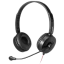 BLUESTORK MC202 Casque +Micro anti-bruit Reglage VOL. Jack 3,5mm