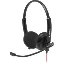 BLUESTORK MC302 Casque stéréo Hi-fi avec micro pour utilisation PC