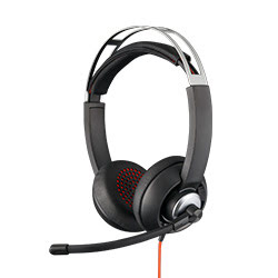 BLUESTORK MC401 Casque +Micro rotatif anti-bruit +Télec. Jack+USB