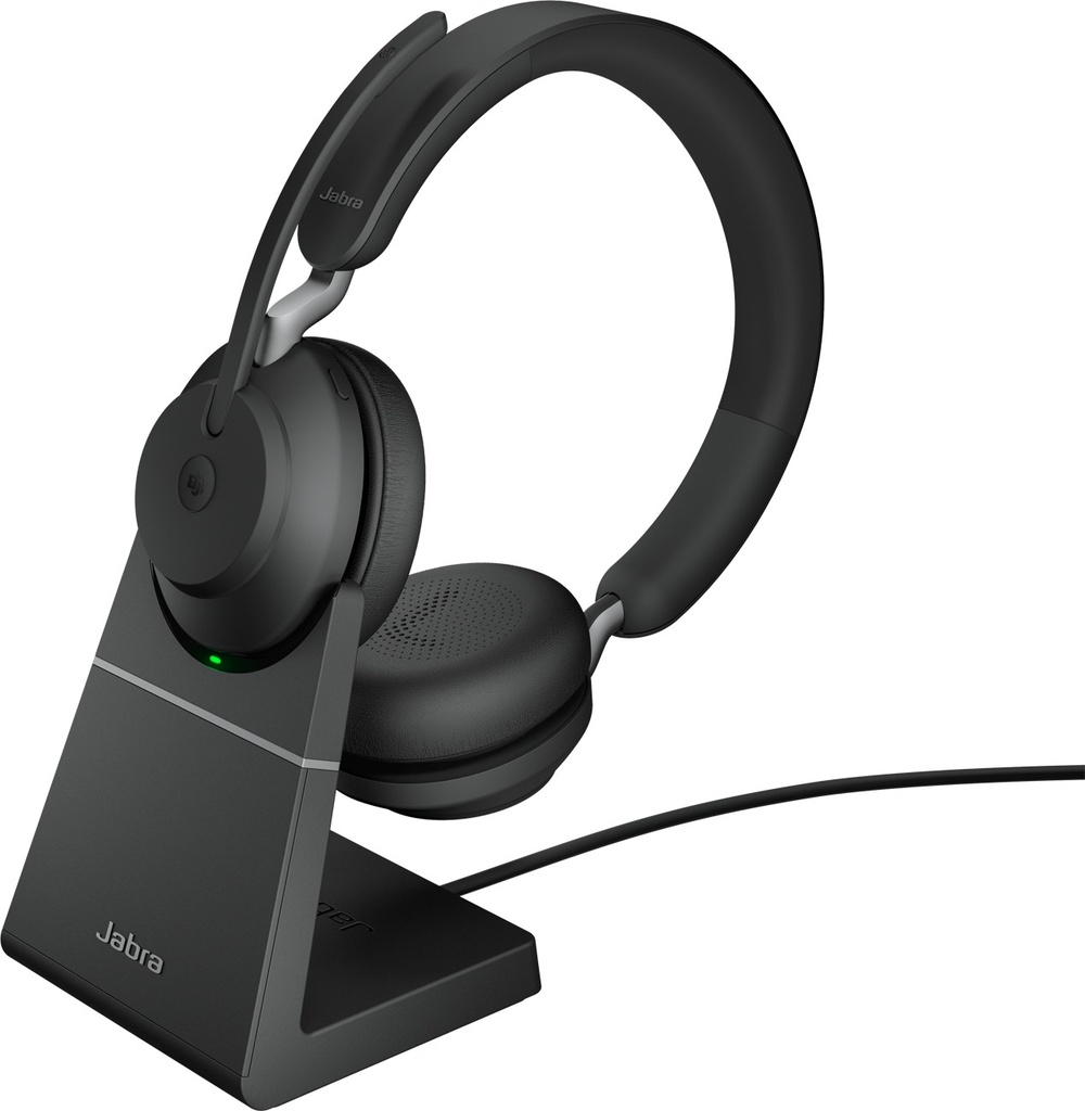 JABRA Evolve2 65 MS Casque Stereo +Micro +base USB-A * 26599-999-989