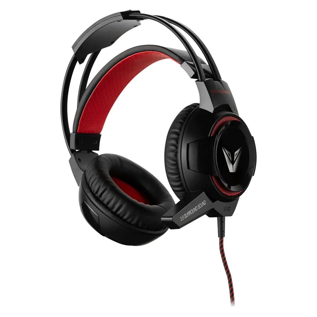 VOLKANO VX-183-RGB-CF Micro Casque gaming Chaos série LED