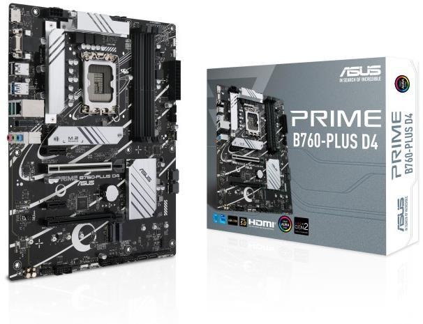 CM ASUS PRIME B760-PLUS D4 (s1700) 4DDR4 M.2/SATA VGA/HDMI/DP 2.5GbE 