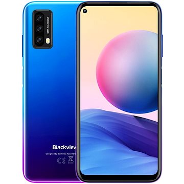 BLACKVIEW A90 6,39 DS 4G Octa 4/64Go 3Cam NFC Andr11 4280mAh * Bleu