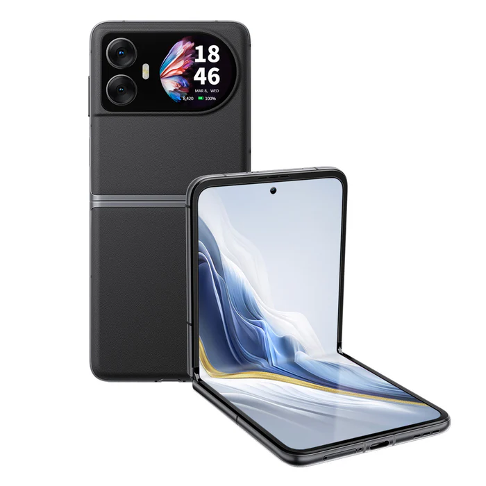 [GSM_BV_HERO_10_BK] BLACKVIEW Hero 10 Flip 4G 6,9 AMOLED Octa 12/256Go NFC * Black