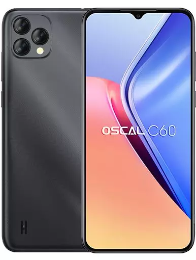 [GSM_OSCL_C60_BK] OSCAL C60 6,53'' DS 4G Quad 4/32Go 3Cam 4780mAh Andr11 * Noir