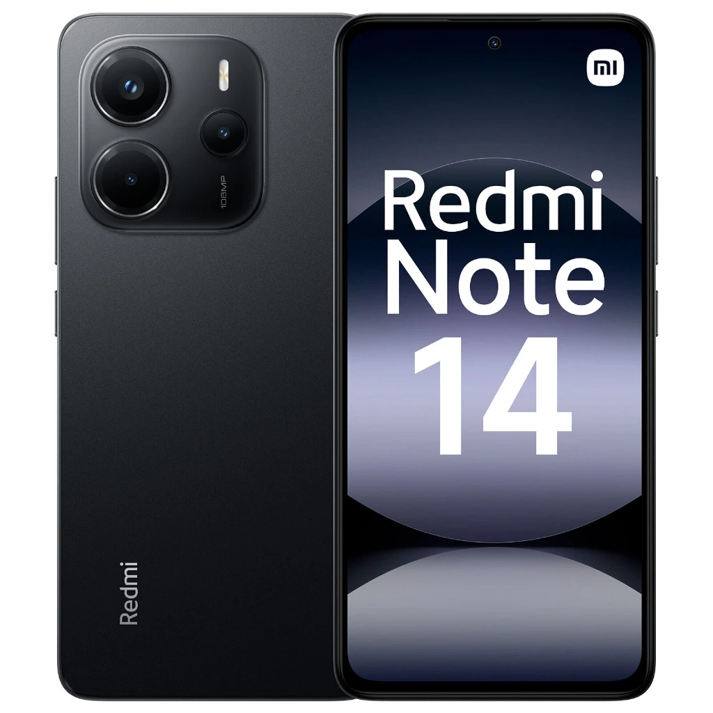 XIAOMI Redmi Note 14 4G 6,67 8/256Go • Night Black (TCP 14€ incl.)