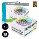 ALIMENTATION GameMAX ATX RGB-1050 PRO Modulaire Blanc