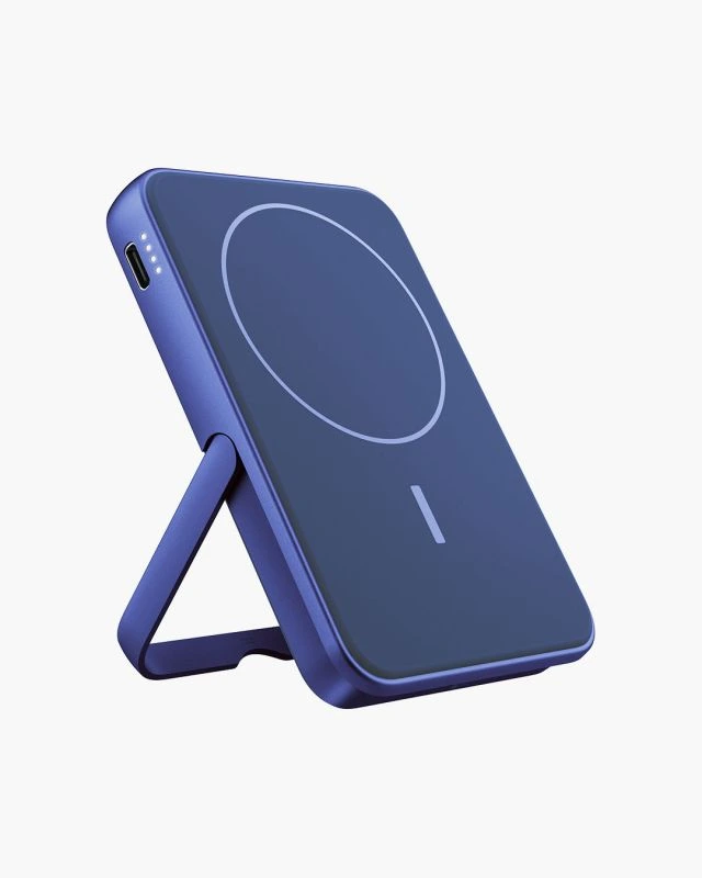 [FNR_PWB_2PBM5000TB] FRESH N REBEL - Magnet Wireless Powerbank 5000 mAh - True Blue