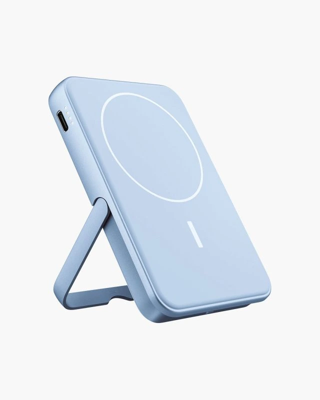 FRESH N REBEL - Magnet Wireless Powerbank 5000 mAh - Vivid Blue