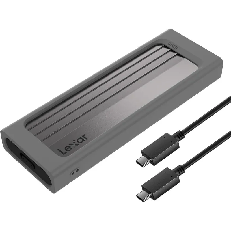 [RACK_LEXAR_SSD_E6] Boîtier externe Lexar E6 USB-C pour SSD NVMe