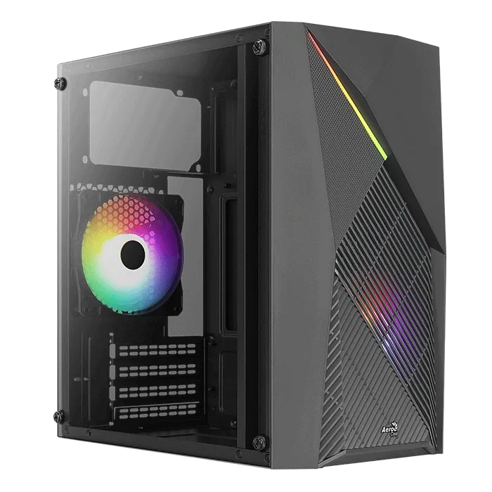 [BT_AEROCOOL_ACCS_B] BT Mini Micro ATX AeroCool Raider Mini V2 RGB - vitrés (Noir) * ACC