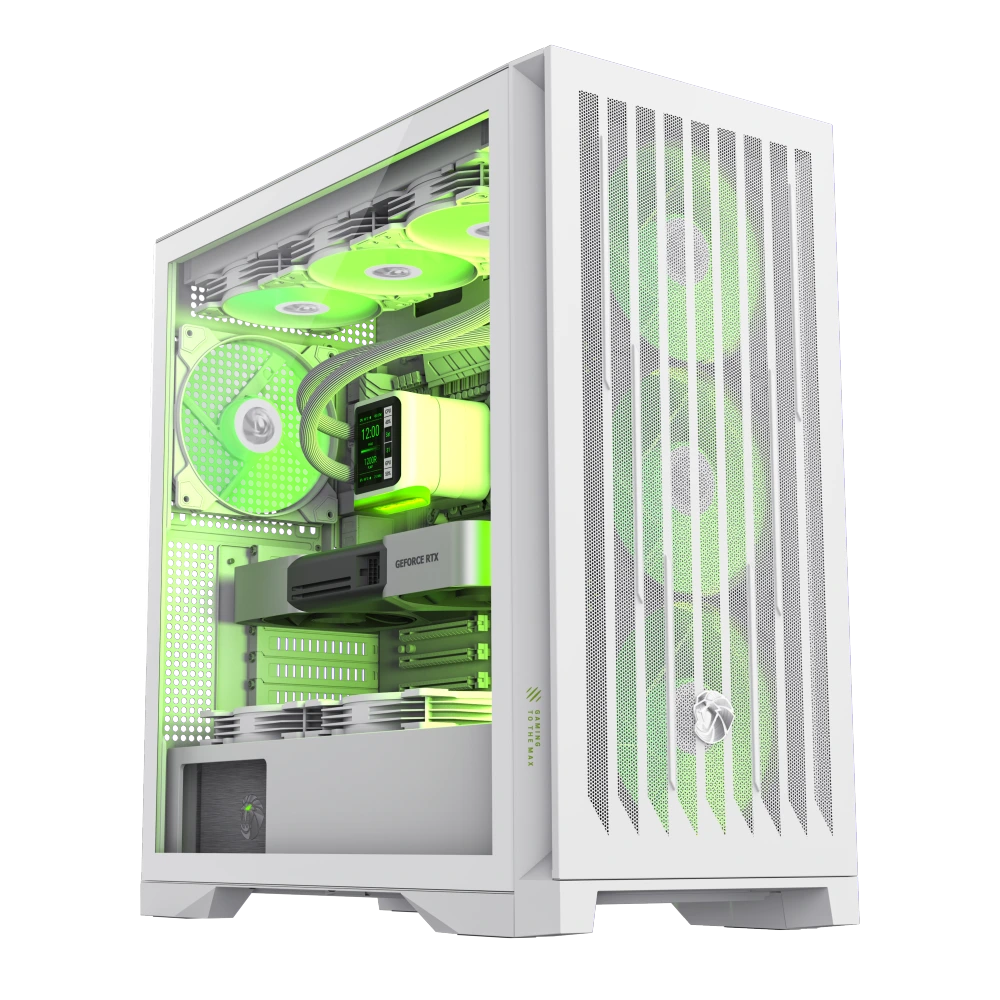 [BT_GM_LEADER2_WH] BOITIER GameMAX LEADER 2 MT/sans ALIM./M-ATX * White