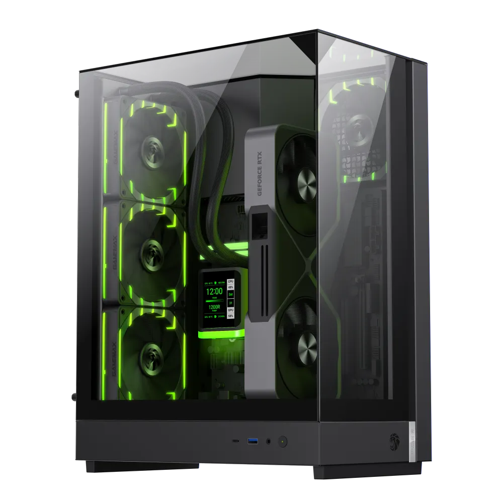 [BT_GM_T20_BK] BOITIER GameMAX T20 Gaming MT/sans ALIM./M-ATX * Black
