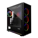 BOITIER M.RED BLACK DESTROYER Glass-G ARGB MRF-004M * MT/ATX