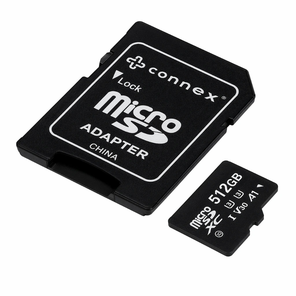 [SD_M_CON_512_U3] MicroSD 512Go CONNEX U3 R130 W120 CL10 (TCP 4.60 € incl.)